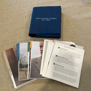 Polo Ralph Lauren Fall 2000 Men’s Collection Information for Stores